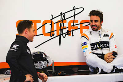 Stoffel Vandoorne und Fernando Alonso