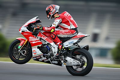 Lorenzo Savadori darf von Startplatz 1 losfahren