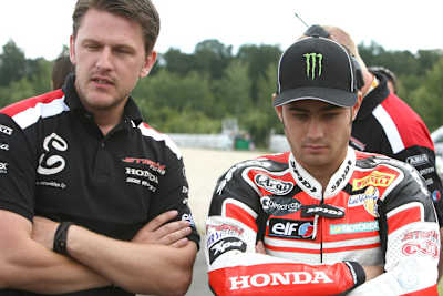 Auch 2010 ein Team? Stigefelt (li.) und Haslam