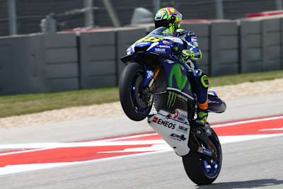 Valentino Rossi 2016 auf dem Circuit of the Americas
