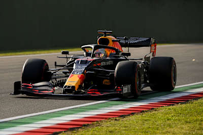 Max Verstappen in Imola