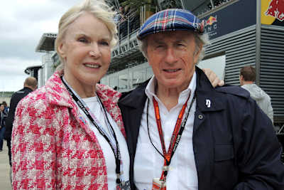 Jackie Stewart und seine Helen
