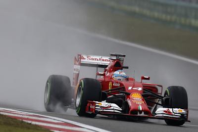 Fernando Alonso im Abschlusstraining von China