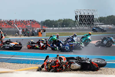 Für Remy Gardner (87) ist das Balaton-Wochenende beendet