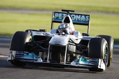 Sam Bird beim Young Driver Test in Abu Dhabi