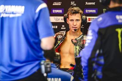 Fabio Quartararo beschreibt seinen Fahrstil folgendermassen: «Ich fahre aber sehr aggressiv und bin auch hart auf der Bremse»
