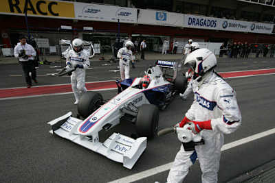 BMW: Demnächst mit neuer Werbung auf dem Frontflügel