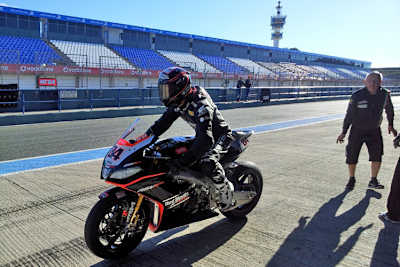 Michel Fabrizio drehte die ersten Runden in Jerez