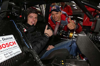 Max Verstappen im Audi RS 5 DTM