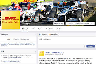 DHL entschuldigt sich