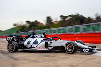 Yuki Tsunoda in Imola