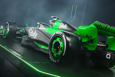 Der bei Sauber gebaute Rennwagen ist ein echter Hingucker