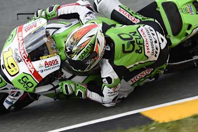 Alvaro Bautista: «Ich hätte nicht gedacht, dass ich die anderen Honda-Piloten einholen würde, die auf Slicks ins Rennen gestartet waren»