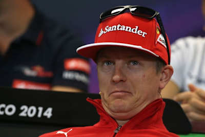 Kimi Räikkönen erhält von den italienischen Berichterstattern wenig Lob