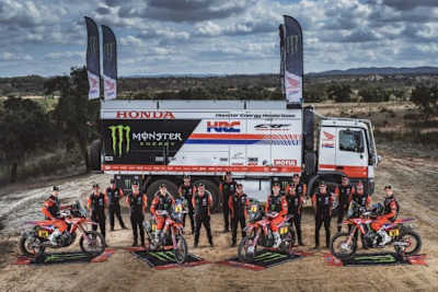 Das Honda-Team war bei der Dakar 2021 sehr erfolgreich