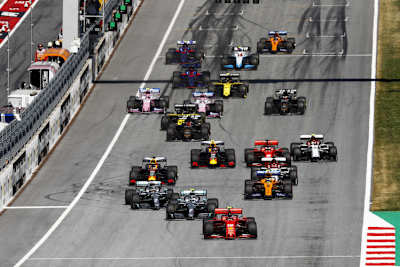 Start zum Grossen Preis von Österreich 2019