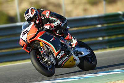 Aprilia leistet sich für die Superbike-WM Testfahrer wie Alex Hofmann