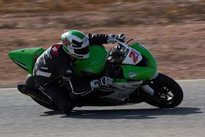 Randy Krummenacher bei seinem letzten Test in Cartagena