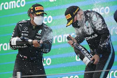 Lewis Hamilton und Valtteri Bottas