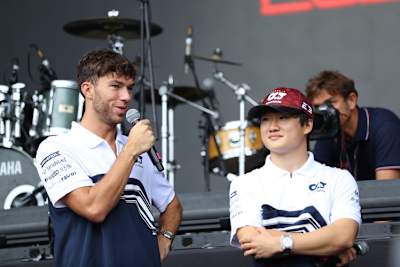 Pierre Gasly und Yuki Tsunoda