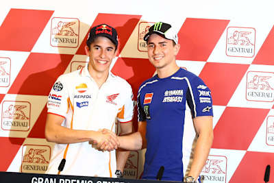 Marc Márquez und Jorge Lorenzo: 2015 Teamkollegen?