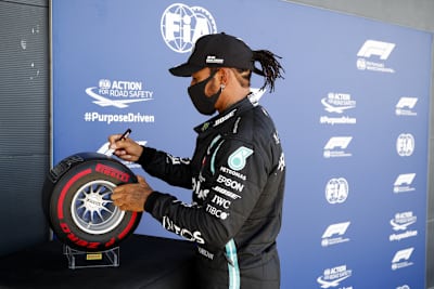Lewis Hamilton holte sich am ersten Silverstone-GP-Wochenende die Pole-Position