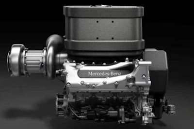 Der neue Mercedes-Motor