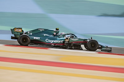 Sebastian Vettel im Aston Martin