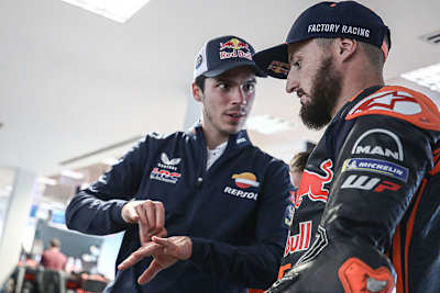 Joan Mir mit Jack Miller