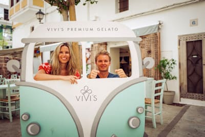 Vivian und Nico Rosberg