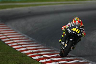 Valentino Rossi kann es wieder krachen lassen