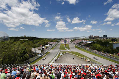 So wird es wohl erst wieder am Samstag in Montreal aussehen
