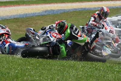 Tom Sykes wurde unschuldig aus Lauf 1 gekegelt