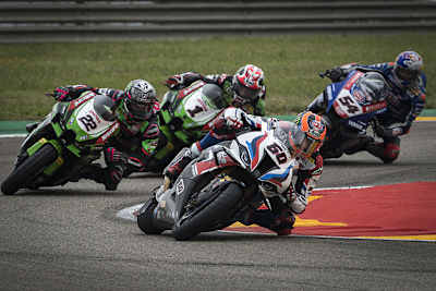 Kurzfristig führte Michael van der Mark in Aragon