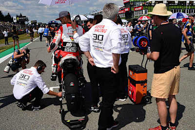 Jochen Kiefer heute am Grid in Brünn