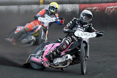 Kai Huckenbeck (vorne) fährt in der Form seines Lebens