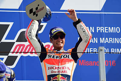 Dani Pedrosa siegte 2016 in Misano