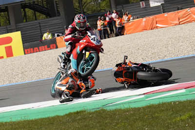 Julio Garcia hatte keine Chance, Jeffrey Buis auszuweichen