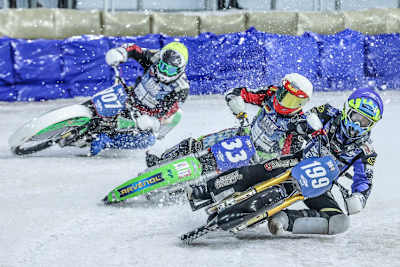 Weltmeister Martin Haarahiltunen (vorne) ist Favorit