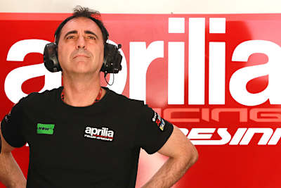 Aprilia-Rennchef Romano Albesiano