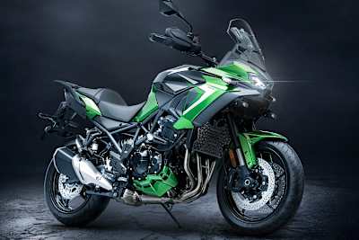 Schnittig: «Aero Edge» nennt Kawasaki das Designkonzept der Versys 900