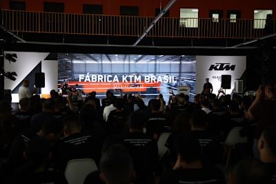 Eröffnungsfeier des KTM-Montagewerks in der Freihandelszone Manaus