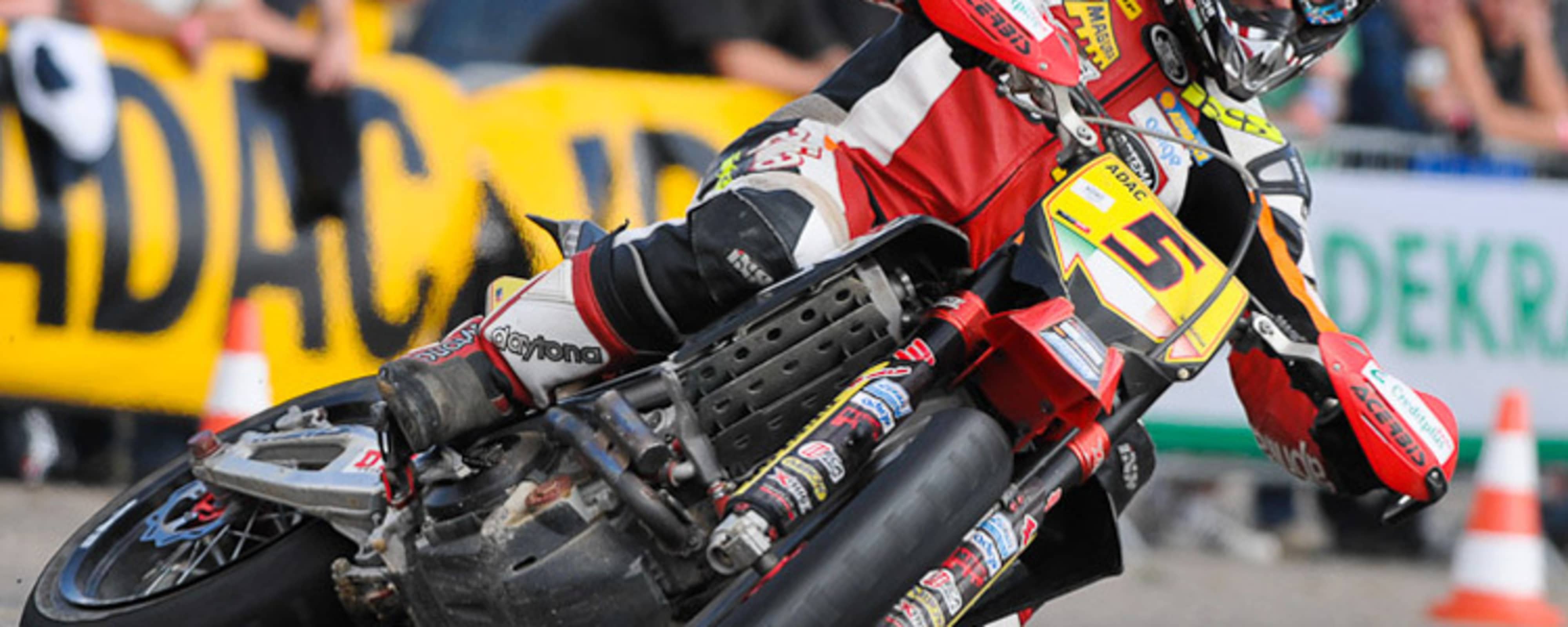 Herrmann zum letzten Mal auf Aprilia