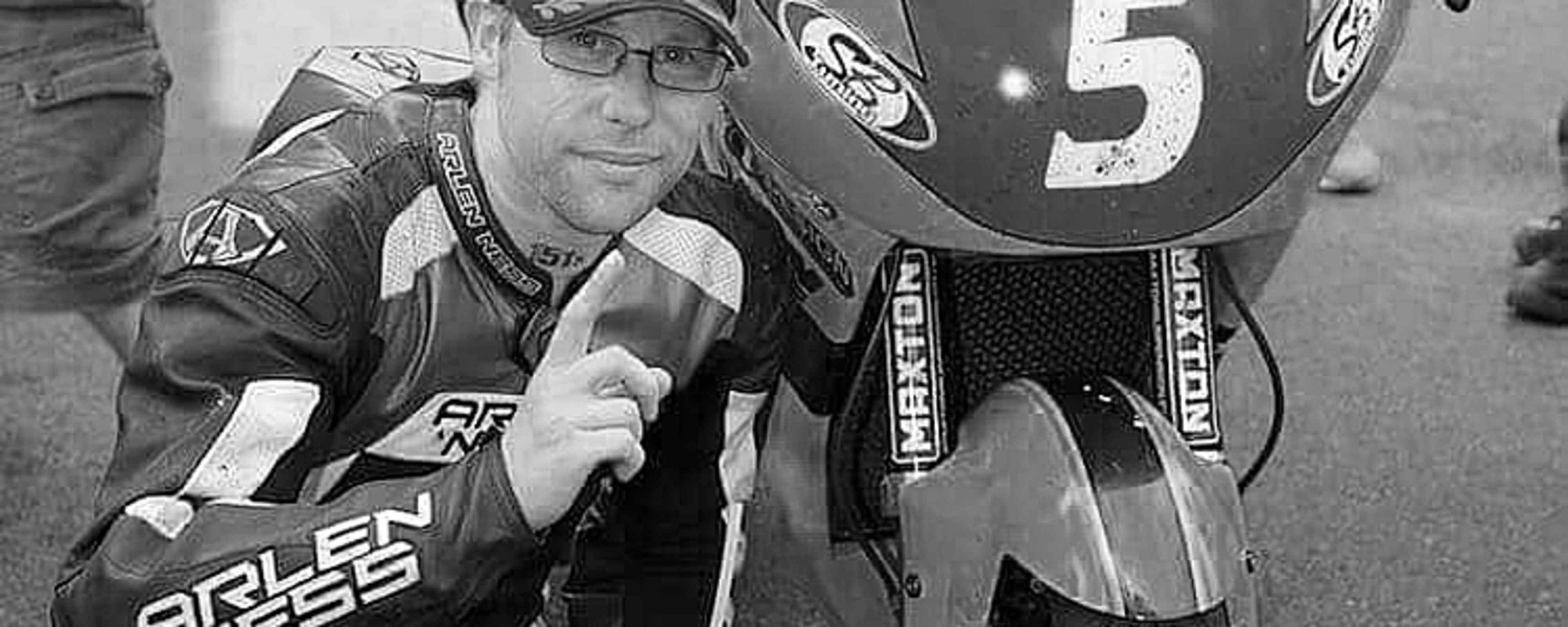 Jamie Hodson nach seinem Sieg beim letztjährigen Manx GP