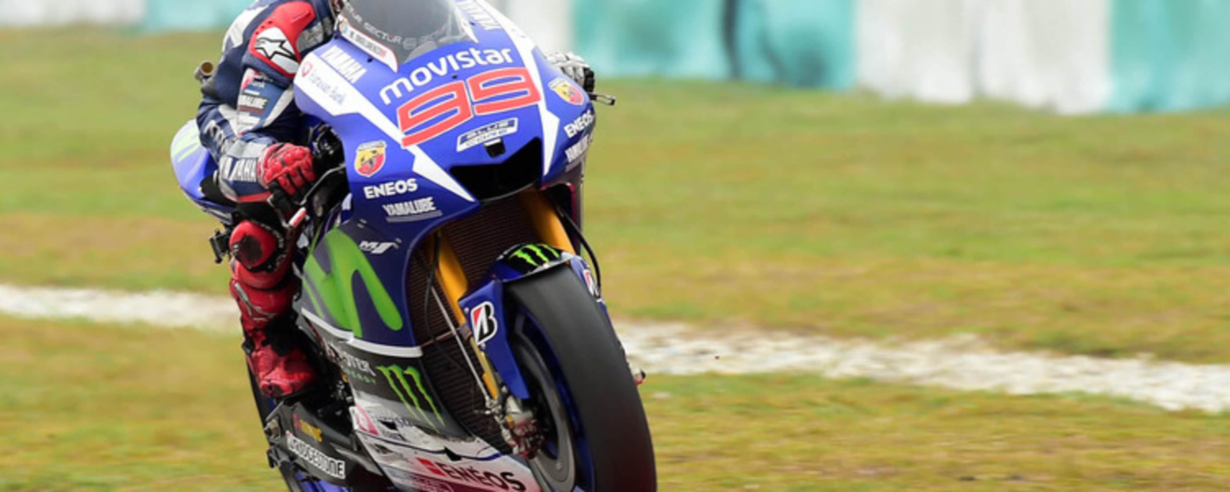 Jorge Lorenzo im Warm-up zum GP von Malaysia