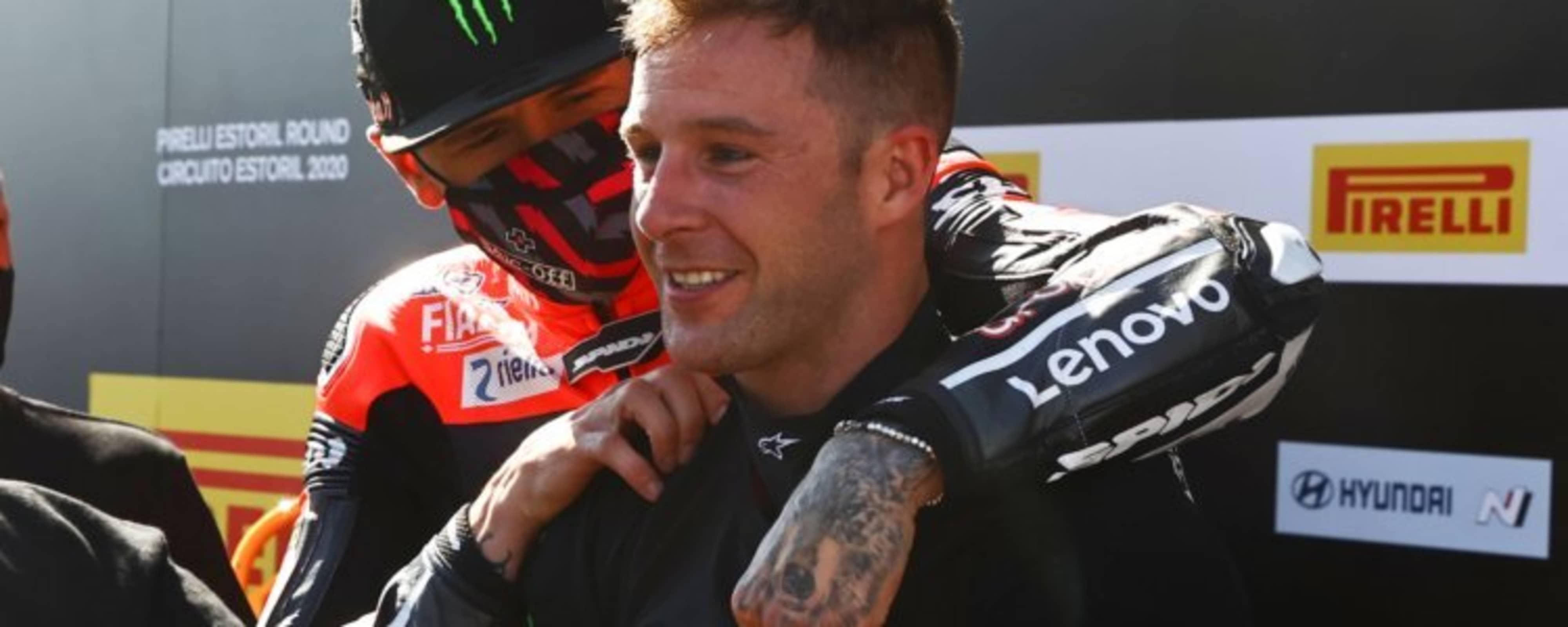 Jonathan Rea und Scott Redding