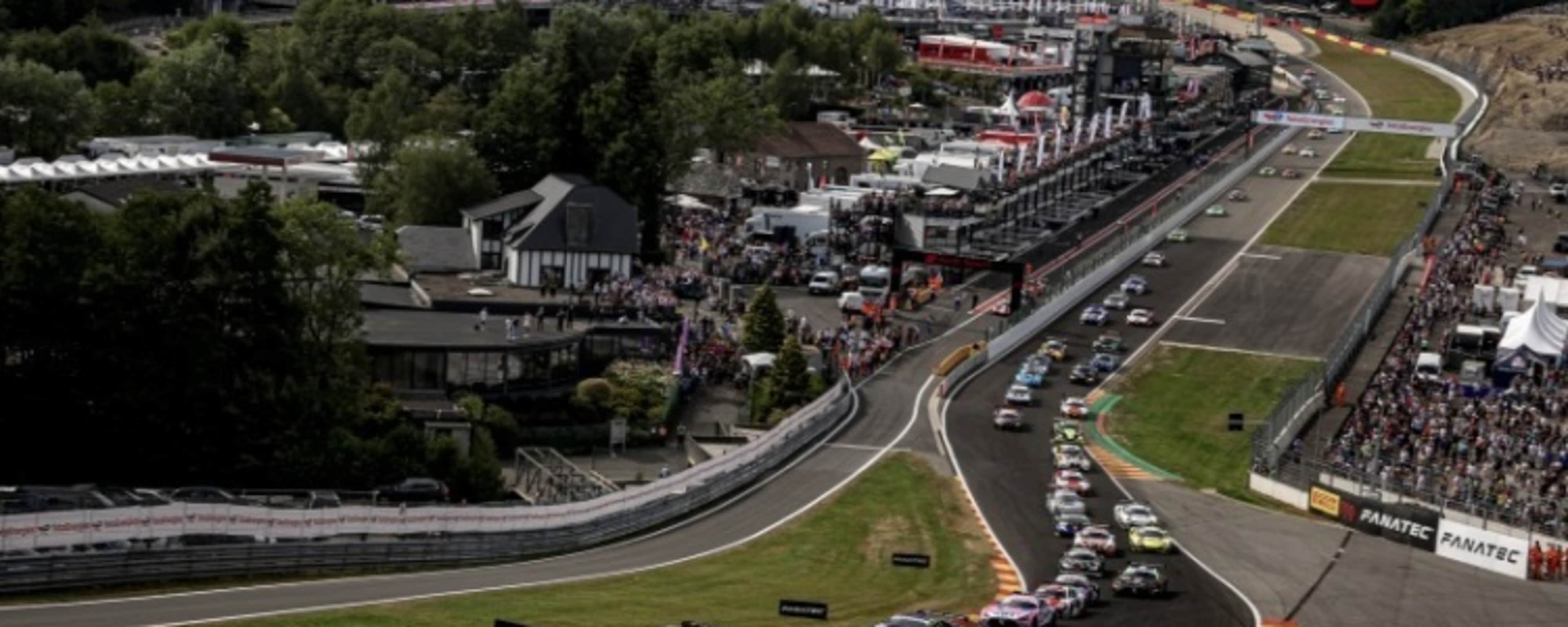 Der Start zu den 24h Spa 2022