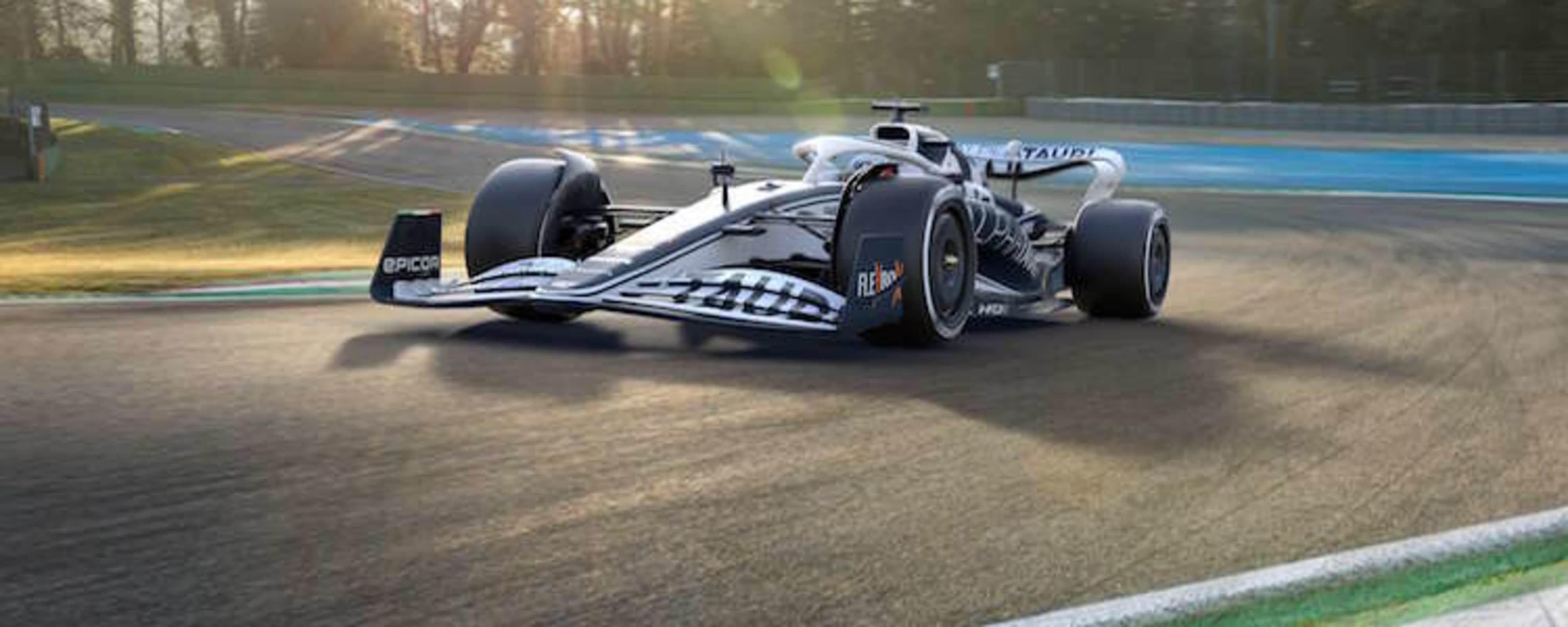 So könnte der AlphaTauri-Renner in Imola aussehen