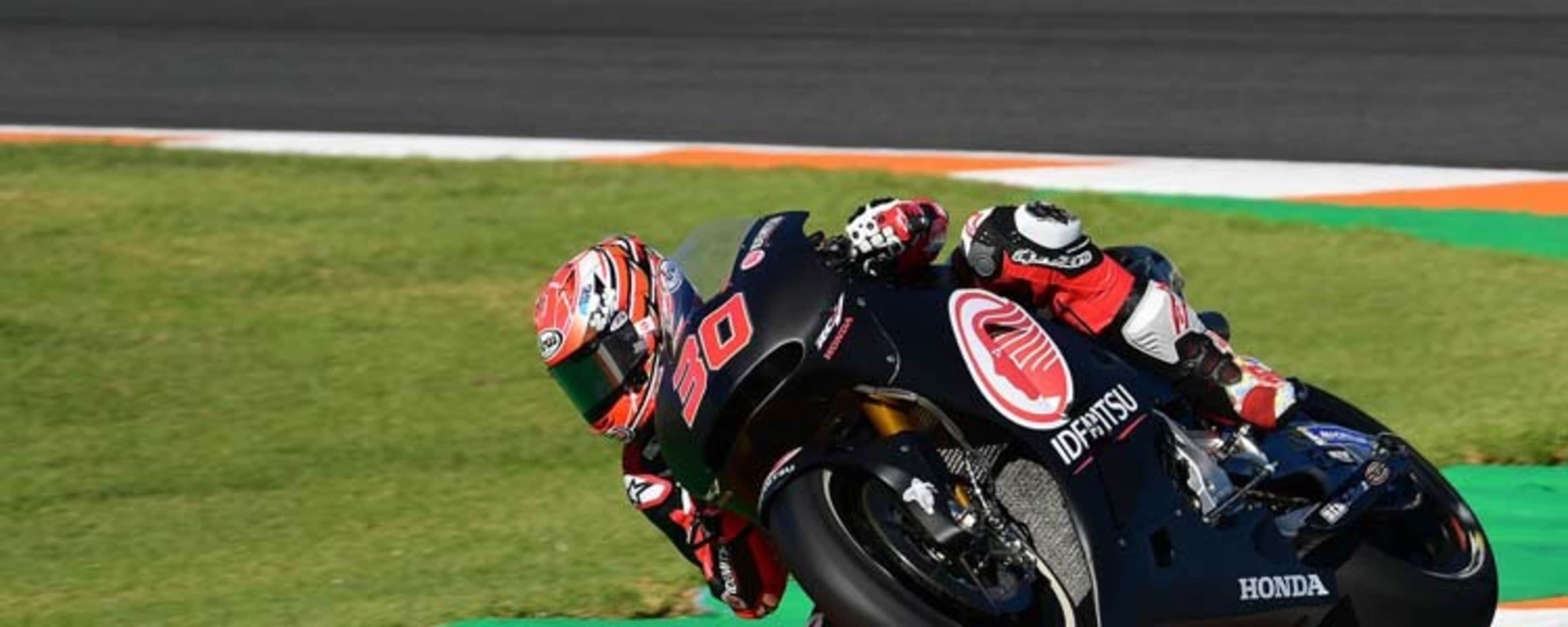 Takaaki Nakagami in Valencia