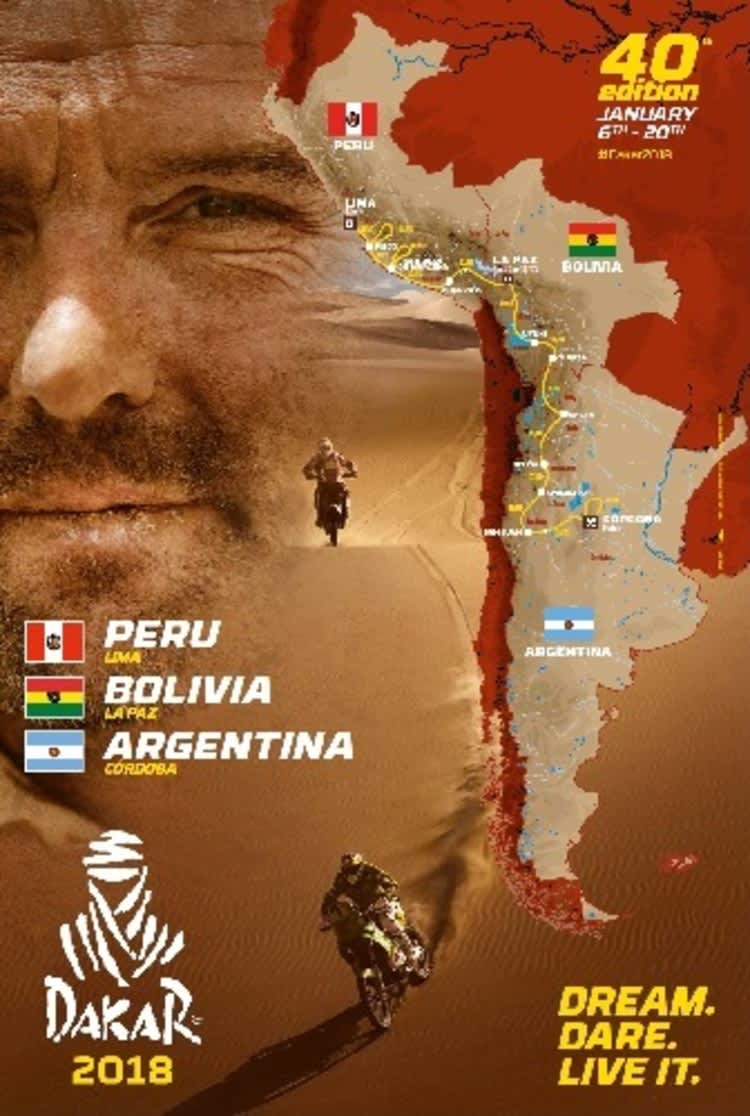 Die Rallye Dakar 2018